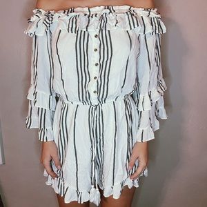 Off The Shoulder Romper